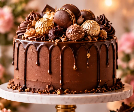 Chocolate celebration cake
